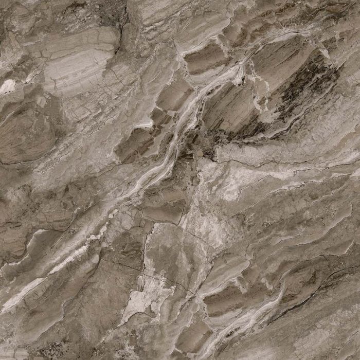 Kore Slate Grey Polished Porcelain Wall & Floor Tiles - 1000mm x 1000mm