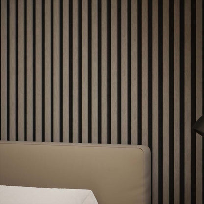 Misty Grey Acoustic Wall Panel - 608mm x 2400mm