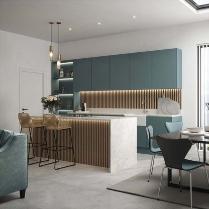 Natural Oak Acoustic Wall Panel - 608mm x 2400mm