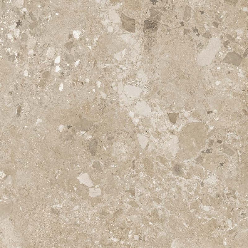 Amaya Terrazzo Beige Matt Porcelain Wall & Floor Tiles - 900mm x 900mm