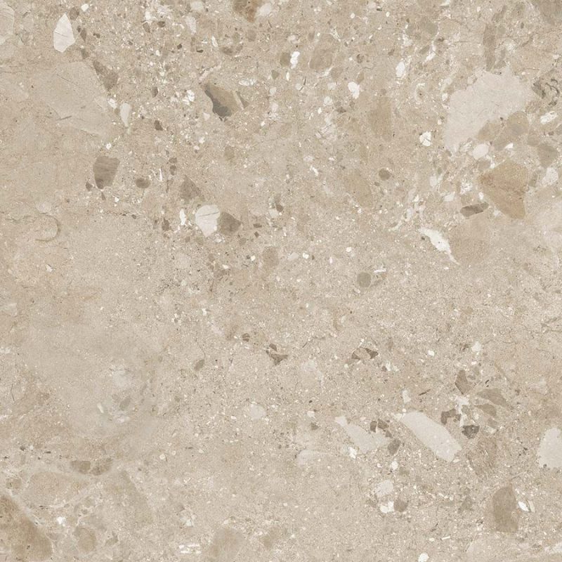 Amaya Terrazzo Beige Matt Porcelain Wall & Floor Tiles - 900mm x 900mm