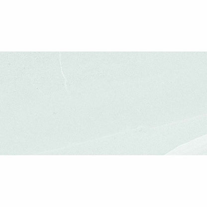 Derwent White Matt Glazed Porcelain Wall & Floor Tiles - 300mm x 600mm