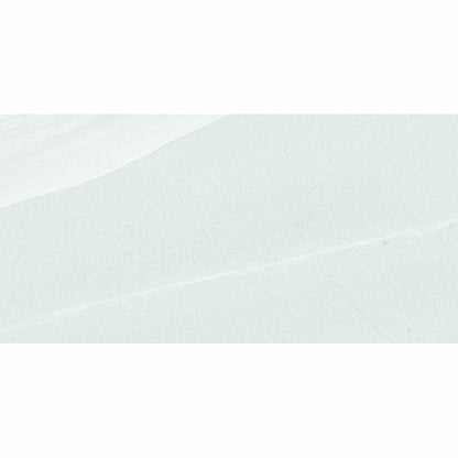 Derwent White Matt Glazed Porcelain Wall & Floor Tiles - 300mm x 600mm