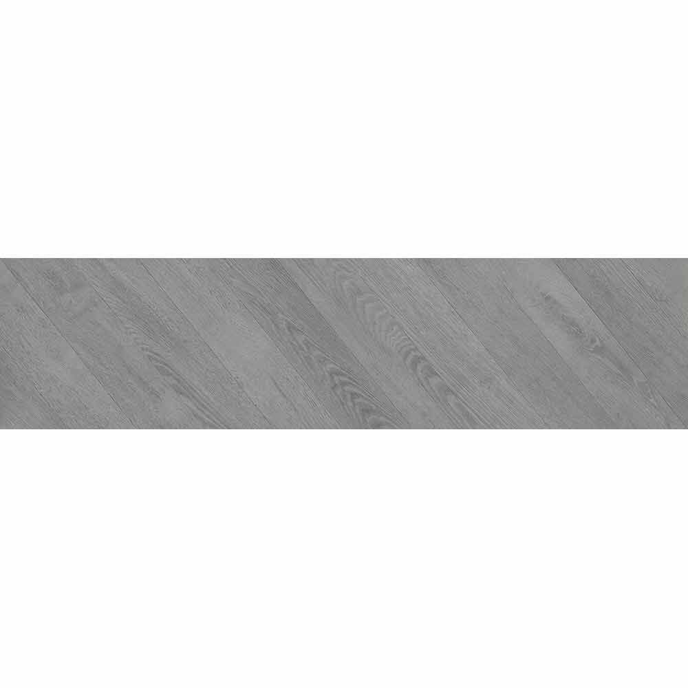 HydroClick Chevron Laminate Flooring 1184mm x 293mm - Bourne Silver Oak