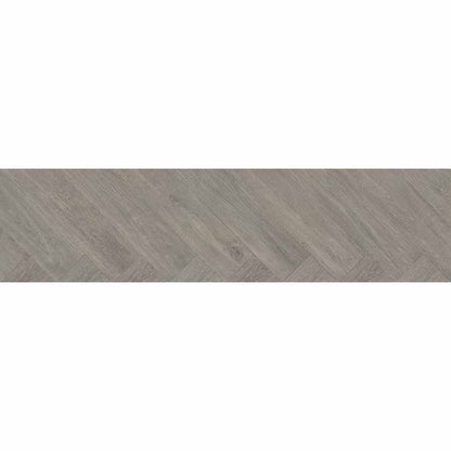 HydroClick Herringbone Laminate Flooring 1174mm x 294mm - Isadora Silver Elder