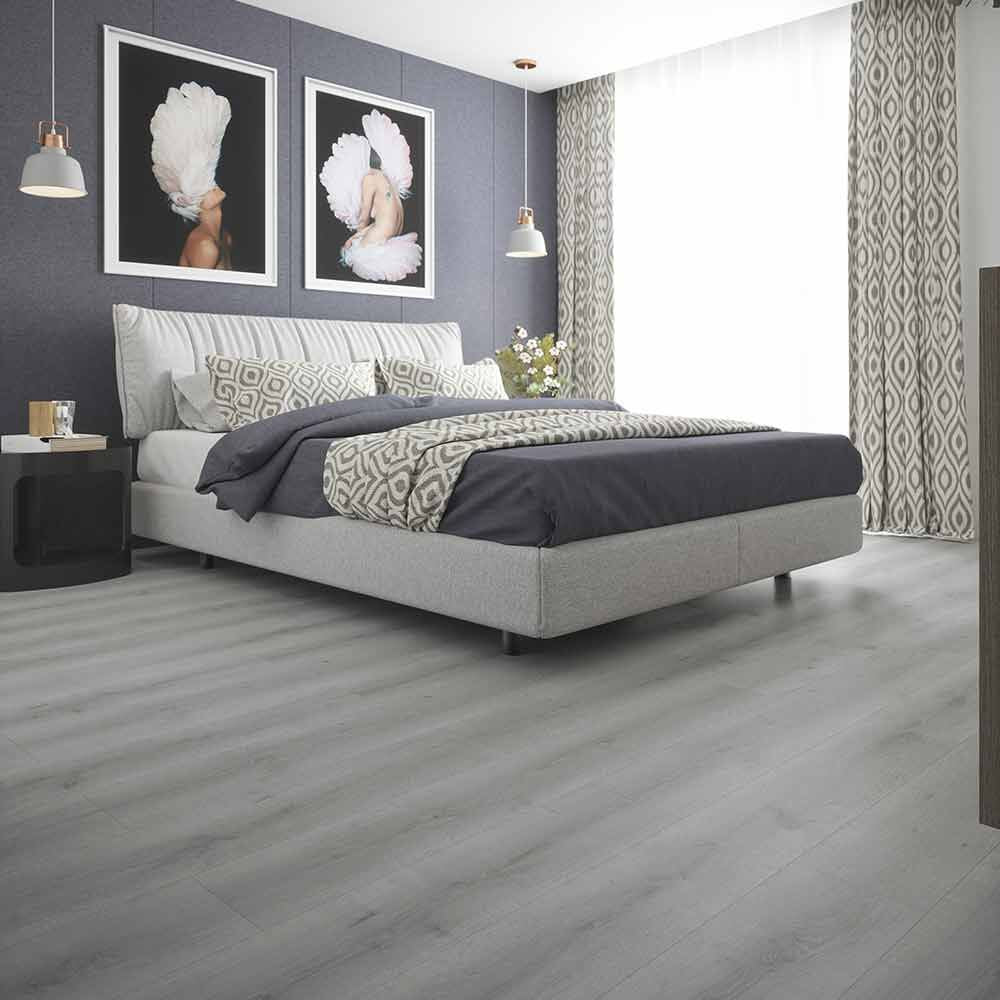 HydroClick Plank Laminate Flooring 1285mm x 192mm - Kendra Fossil Elm