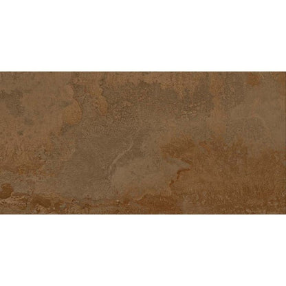 Iron Copper Lappato Glazed Porcelain Wall & Floor Tiles - 600mm x 1200mm