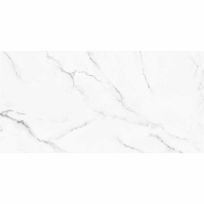 ClickLux Rigid SPC Flooring 305mm x 610mm - Castello Marble White