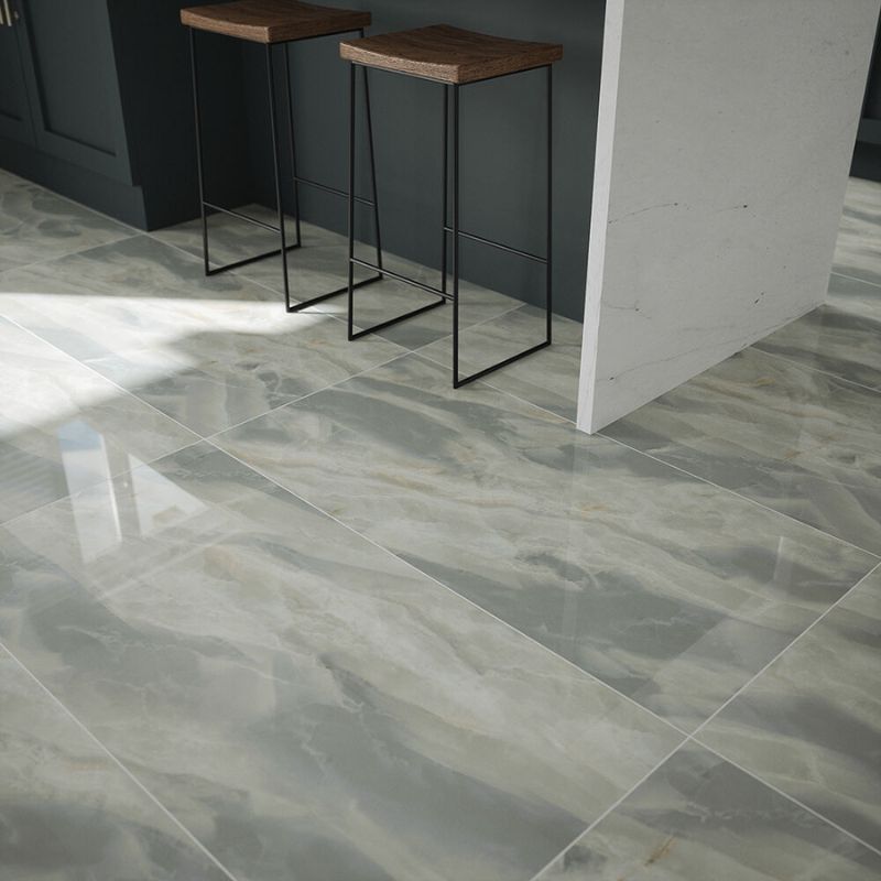 Aphrodite Emerald Polished Porcelain Wall & Floor Tiles - 600mm x 600mm