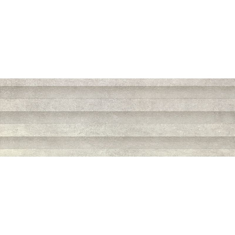 Brooklyn Grey Décor Matt Ceramic Wall Tiles - 300mm x 900mm