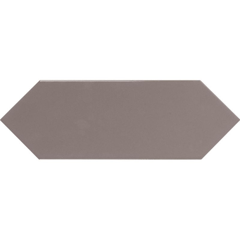 Cast Charcoal Gloss Ceramic Wall Tiles - 100mm x 300mm