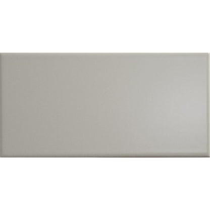 Central Light Grey Gloss Ceramic Wall Tiles - 100mm x 200mm