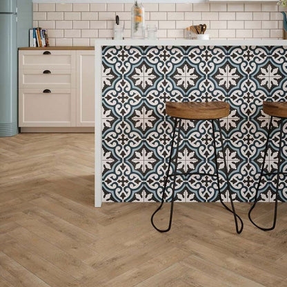 Daintree Oak Matt Porcelain Wall & Floor Tiles - 98mm x 593mm