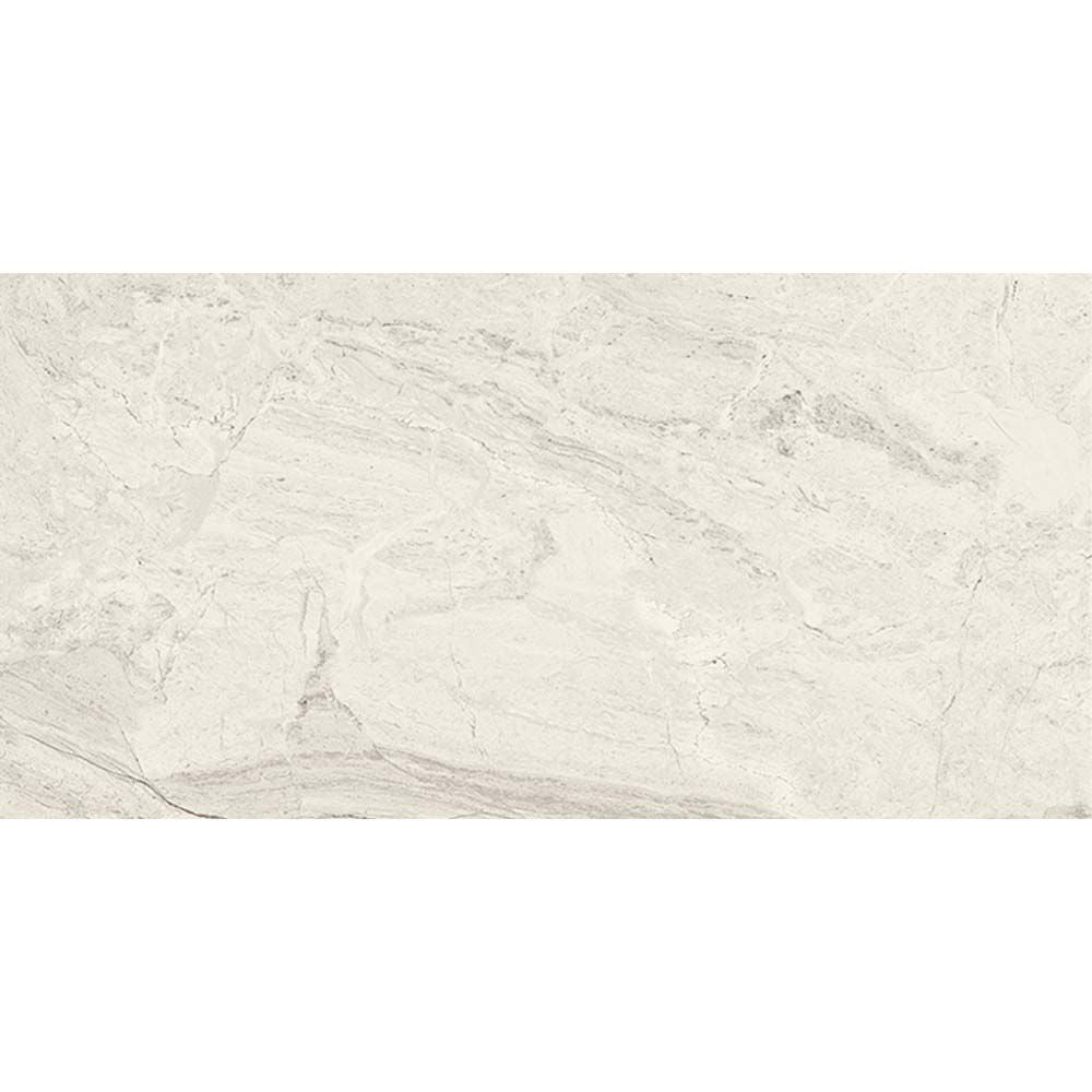 Earthsong White Matt Porcelain Wall & Floor Tiles - 300mm x 600mm