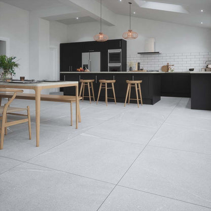 Eastford Grey Matt Porcelain Wall & Floor Tiles - 995mm x 995mm