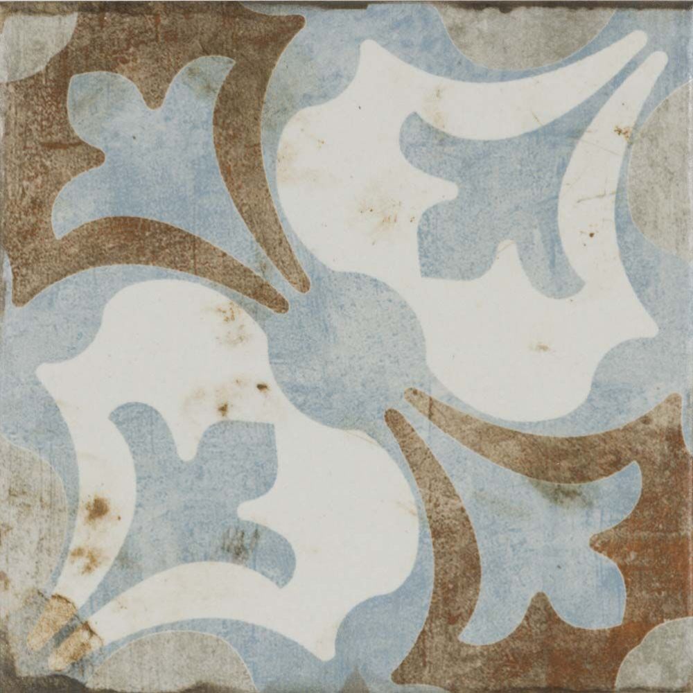 Garcia Patrona Patchwork Mix Matt Porcelain Wall & Floor Tiles - 200mm x 200mm