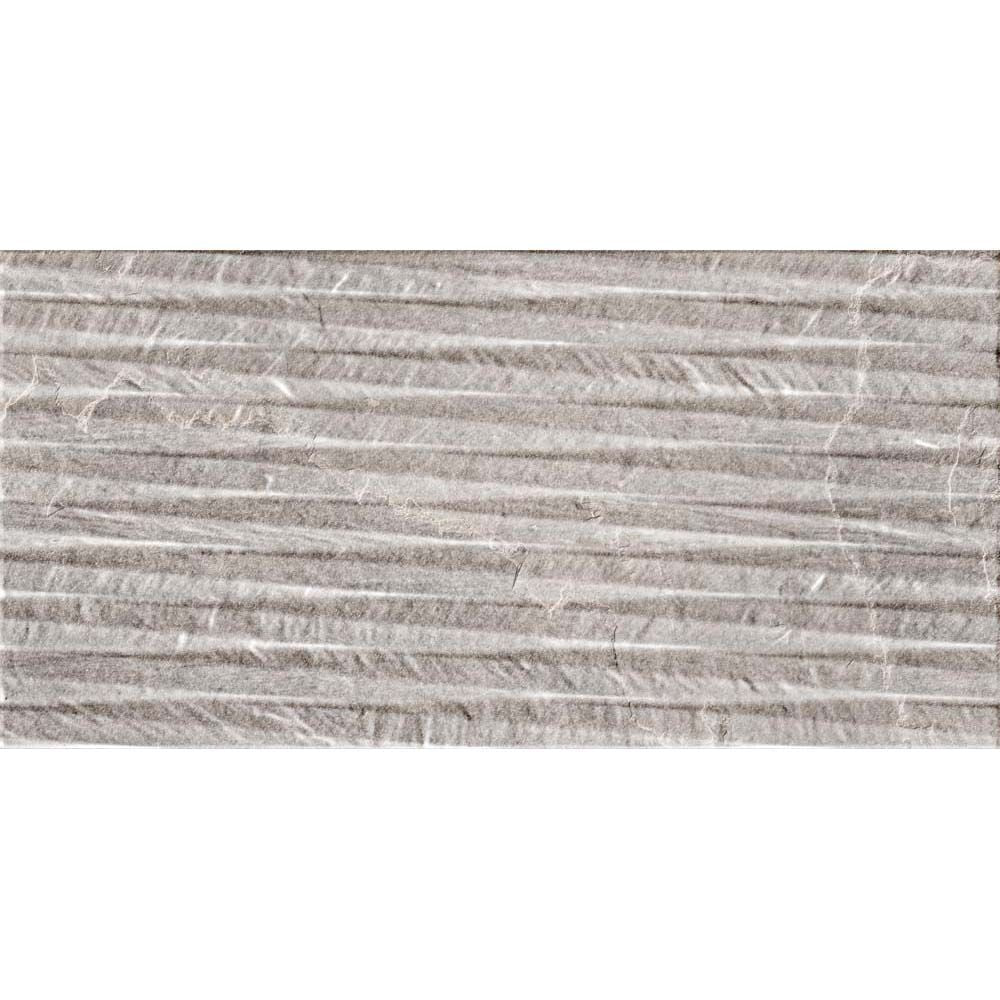 Garonne Smoke Lined Matt Ceramic Wall Tiles - 300mm x 600mm