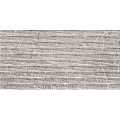 Garonne Smoke Lined Matt Ceramic Wall Tiles - 300mm x 600mm