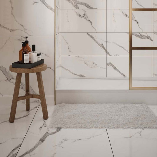 Hera Marble Polished Porcelain Wall & Floor Tiles - 300mm x 600mm