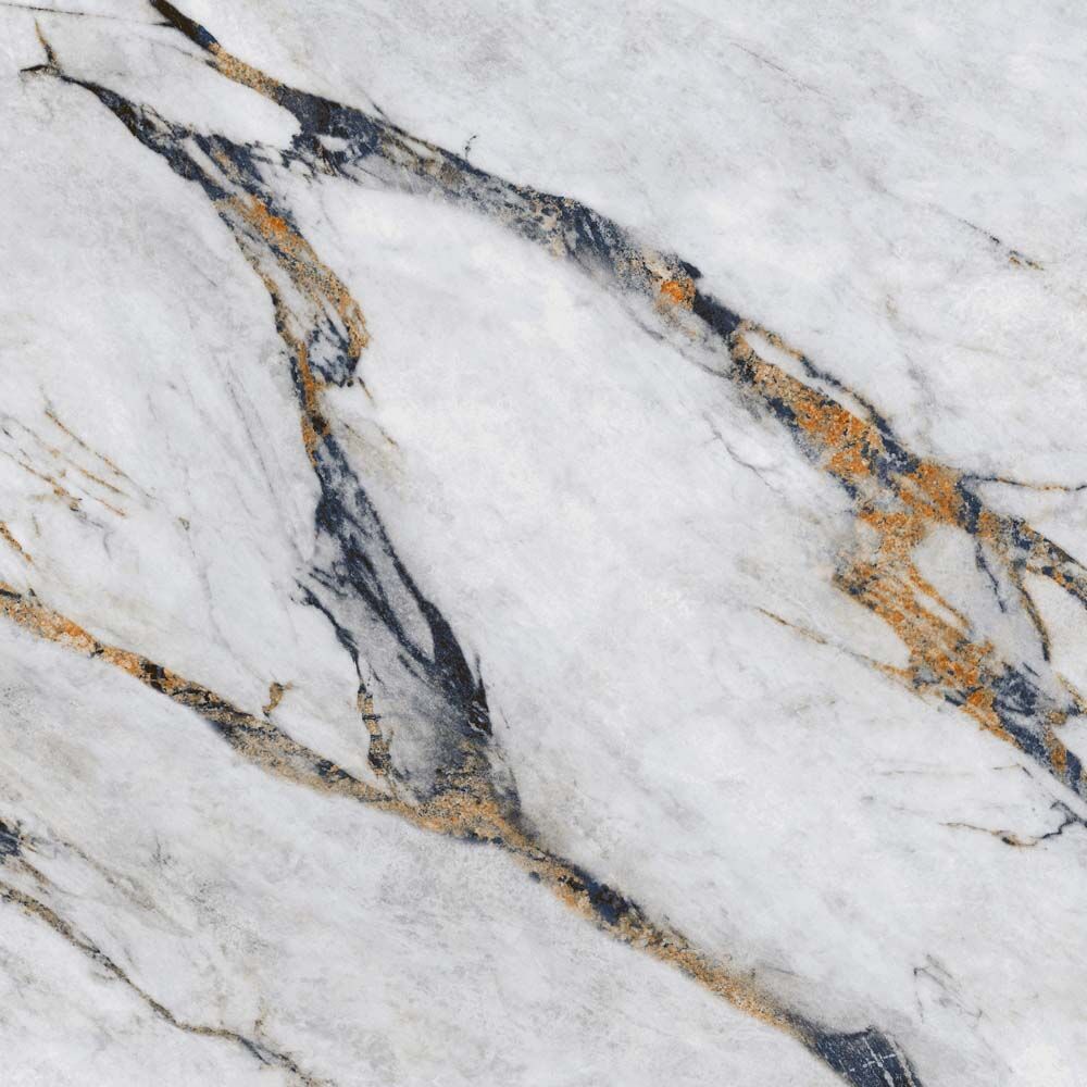 Hestia Viola Marble Polished Porcelain Wall & Floor Tiles - 600mm x 600mm