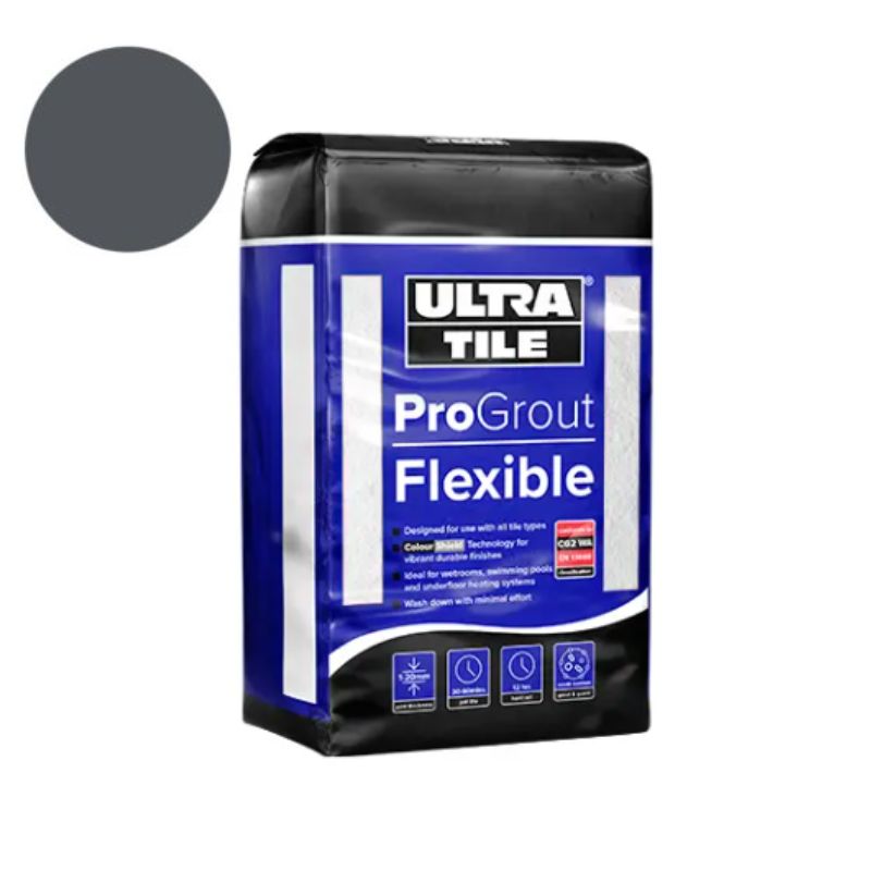 Instarmac Ultra ProGrout Flexible 3kg - Charcoal