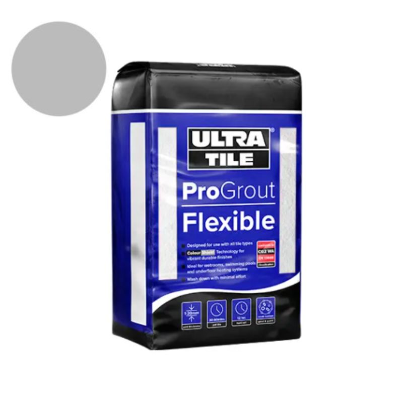 Instarmac Ultra ProGrout Flexible 3kg - Silver Grey