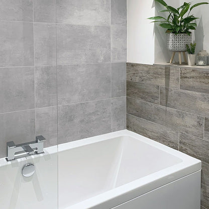 Loft Ash Matt Porcelain Wall & Floor Tiles - 298mm x 600mm