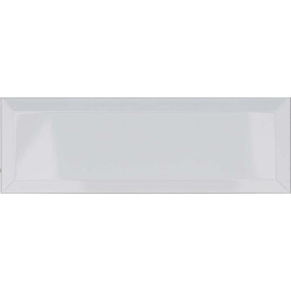 Metro White Gloss Ceramic Wall Tiles - 100mm x 300mm