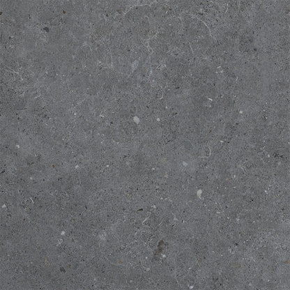 Siena Dark Grey Matt Porcelain Wall & Floor Tiles - 600mm x 600mm